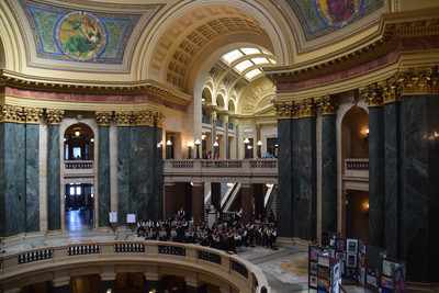 DHS Band performs at State Capitol