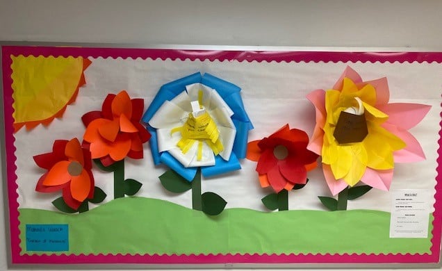 Bulletin Board Flower