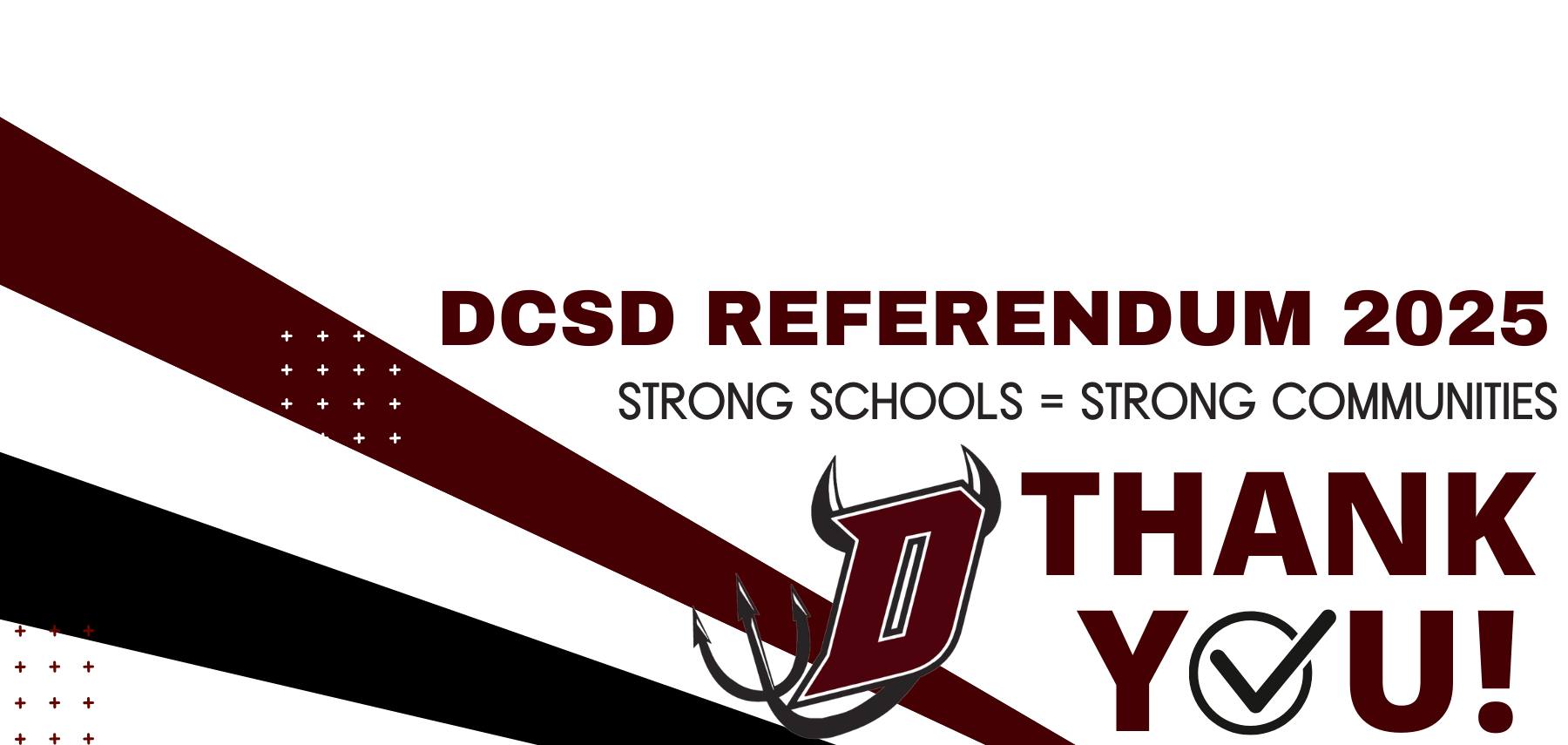 DCSD referendum thank you