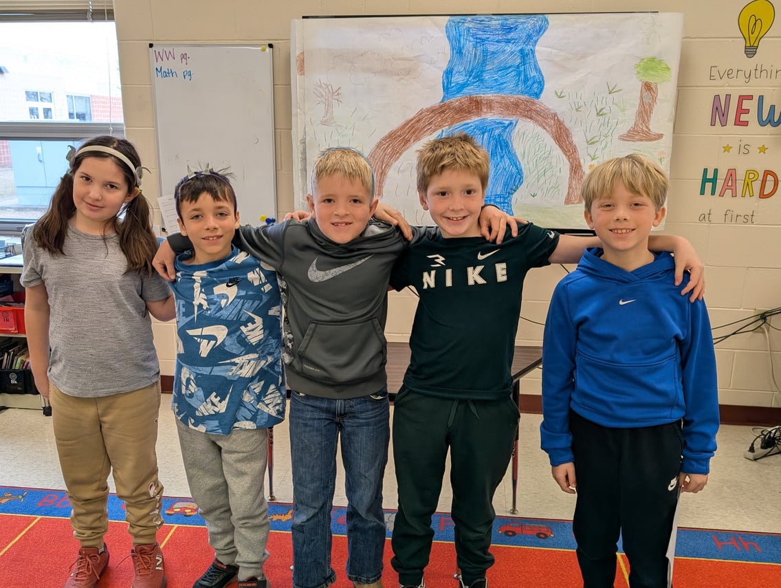 third grade students