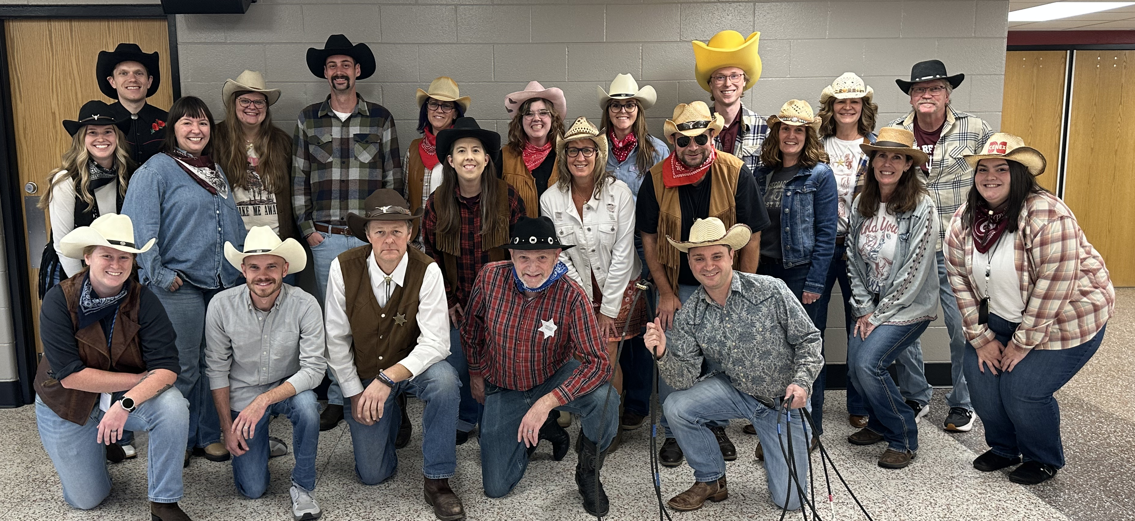 Teachers dress up