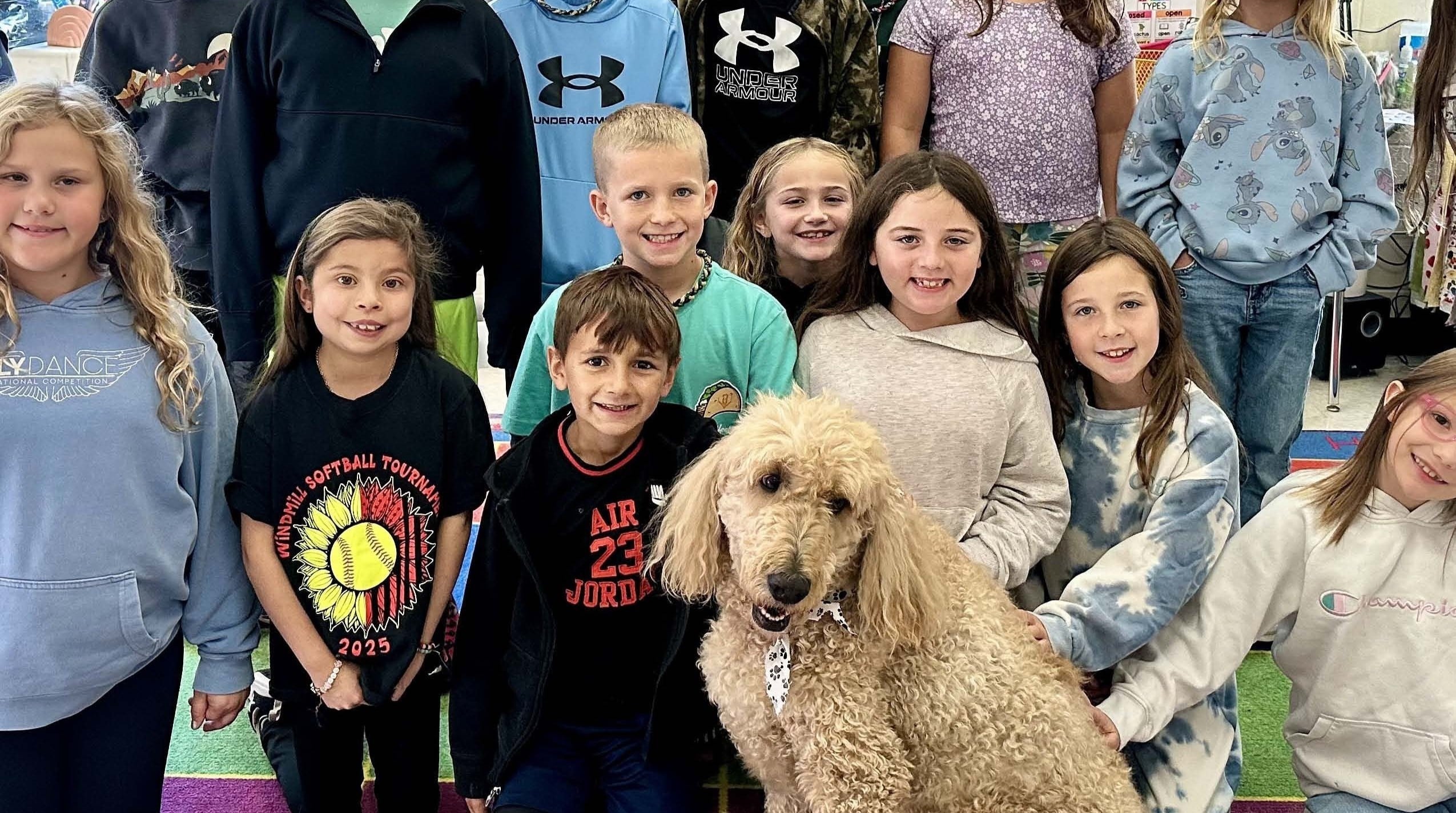 Yasha visits 3rd grade