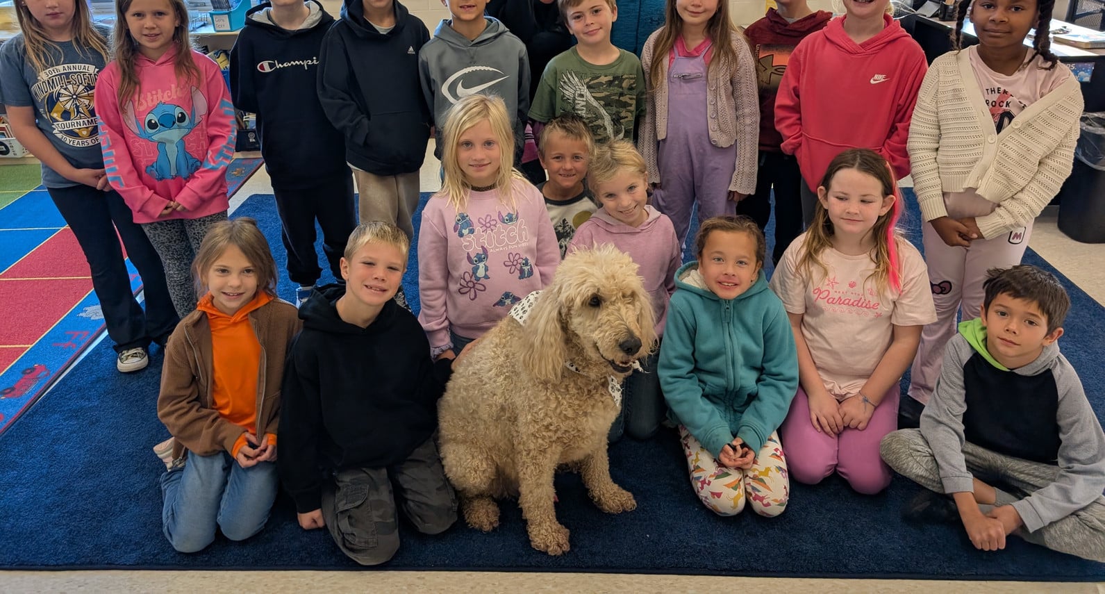 Yasha visits 3rd grade
