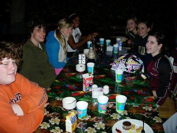 kids at rainforest cafe 3