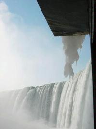 falls from below