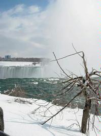 Horseshoe falls from above