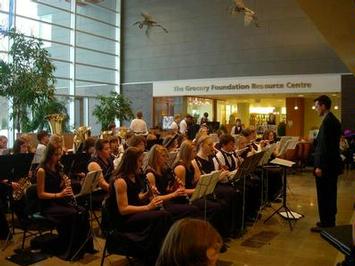 Performing at Children's Hospital 2